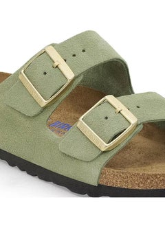 BIRKENSTOCK Arizona Soft Footbed Suede Leather - Green Tea  - Image 2