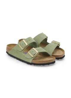 BIRKENSTOCK Arizona Soft Footbed Suede Leather - Green Tea  - Image 3