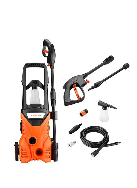 High Pressure Washer with Adjustable Nozzle 1600 W - 1670 PSI/ 115 bar