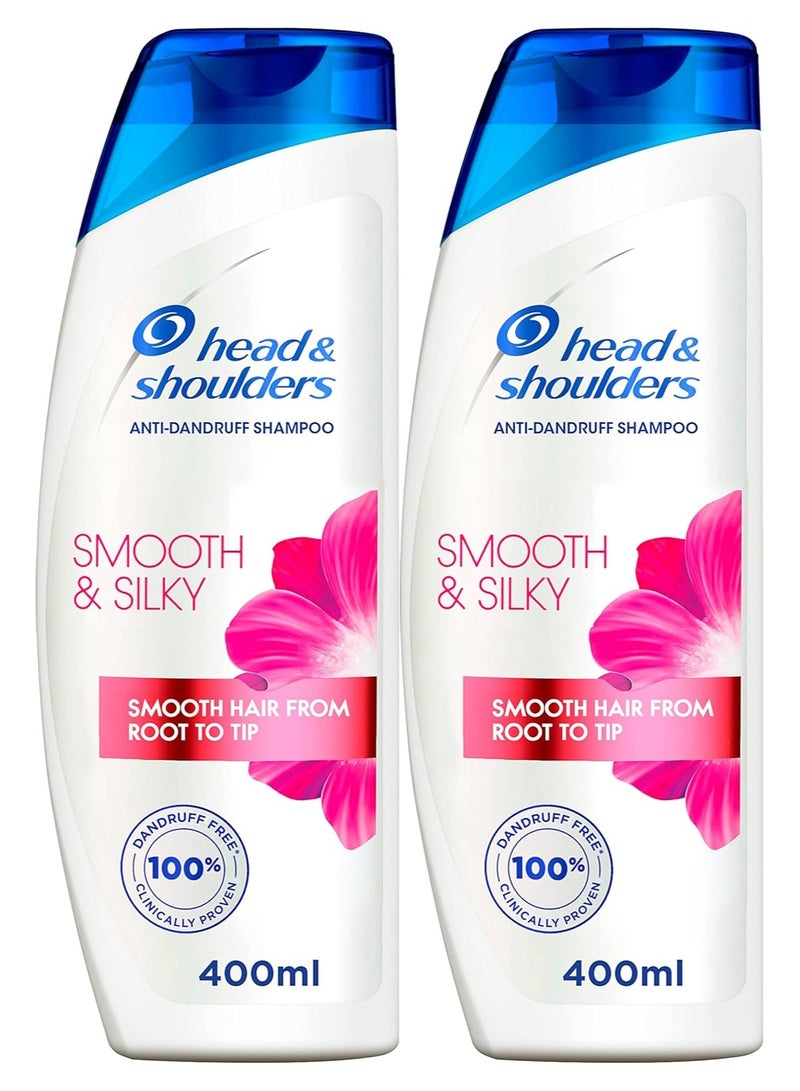 شامبو ناعم وحريري مضاد للقشرة 400 مل عبوة من قطعتين - Image 1