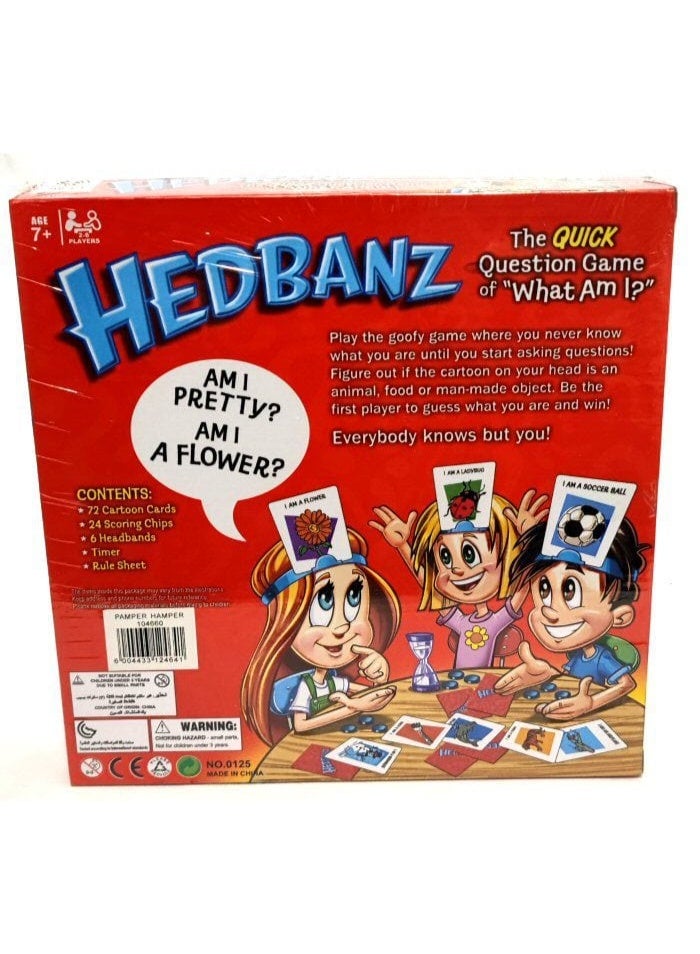 Spin Master Games Who Is It Game Hedbanz Children, Who Am I Game, Classic Game for Children, Card Games, Board Game for Children, Family Games, The Fast Guessing Game for Ages 6 and Above for 2-6 Players - Image 2