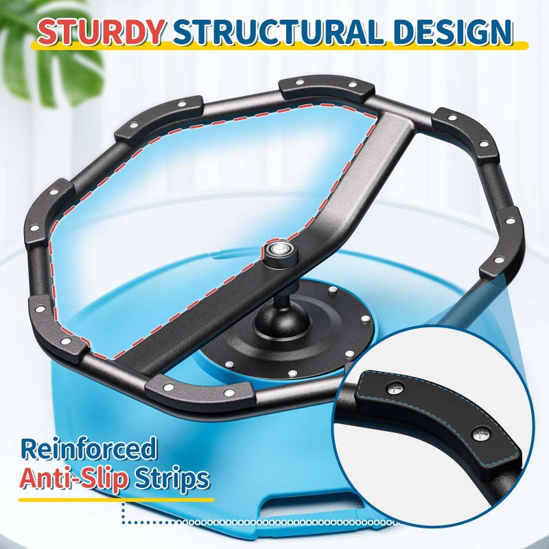 KidBloom Spinning Chair for Autistic Kids, Upgrade Handle Sensory Chair, Autism & ADHD Chair, Kid's Furniture, Autism Sensory Products for Kids - Image 4