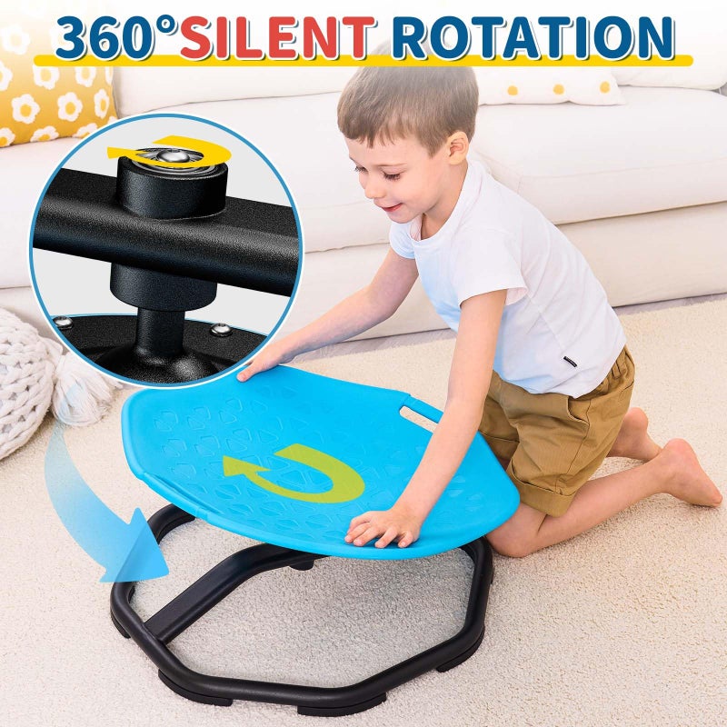 KidBloom Spinning Chair for Autistic Kids, Upgrade Handle Sensory Chair, Autism & ADHD Chair, Kid's Furniture, Autism Sensory Products for Kids - Image 5