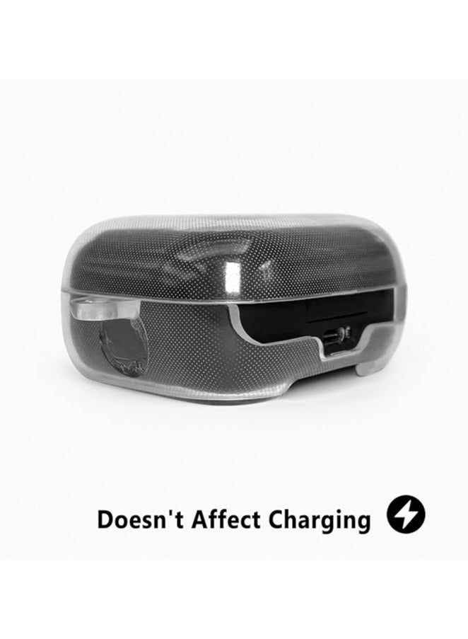 Soft TPU Case for Anker Soundcore R50i NC, Protective Cover with Carabiner (Clear)  - Image 5