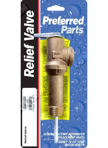 Rheem Rheem SP12575B Water Heater Relief Valve 514 Temperature  Pressure w2 Sensor  105000 BTUHR 