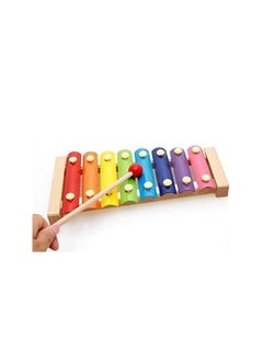 ORiTi Wooden Kids Educational Piano Xylophone, Educational Musical Instruments Toy, 8 Key Scales (Xylophone)  - Image 3