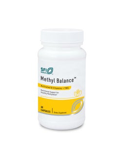 Klaire Labs SFI Health Methyl Balance - Bioactive Vitamin B & Methyl Folate Supplement with TMG, B2, B12 & B6 Vitamins - Methylated Vitamins to Support Cognitive & Cardiovascular Health (60 Capsules) - pzsku/Z5E08D529F9698FC47662Z/45/_/1740202404/a6f985cc-ae25-4c4d-bc13-1b2474a60657