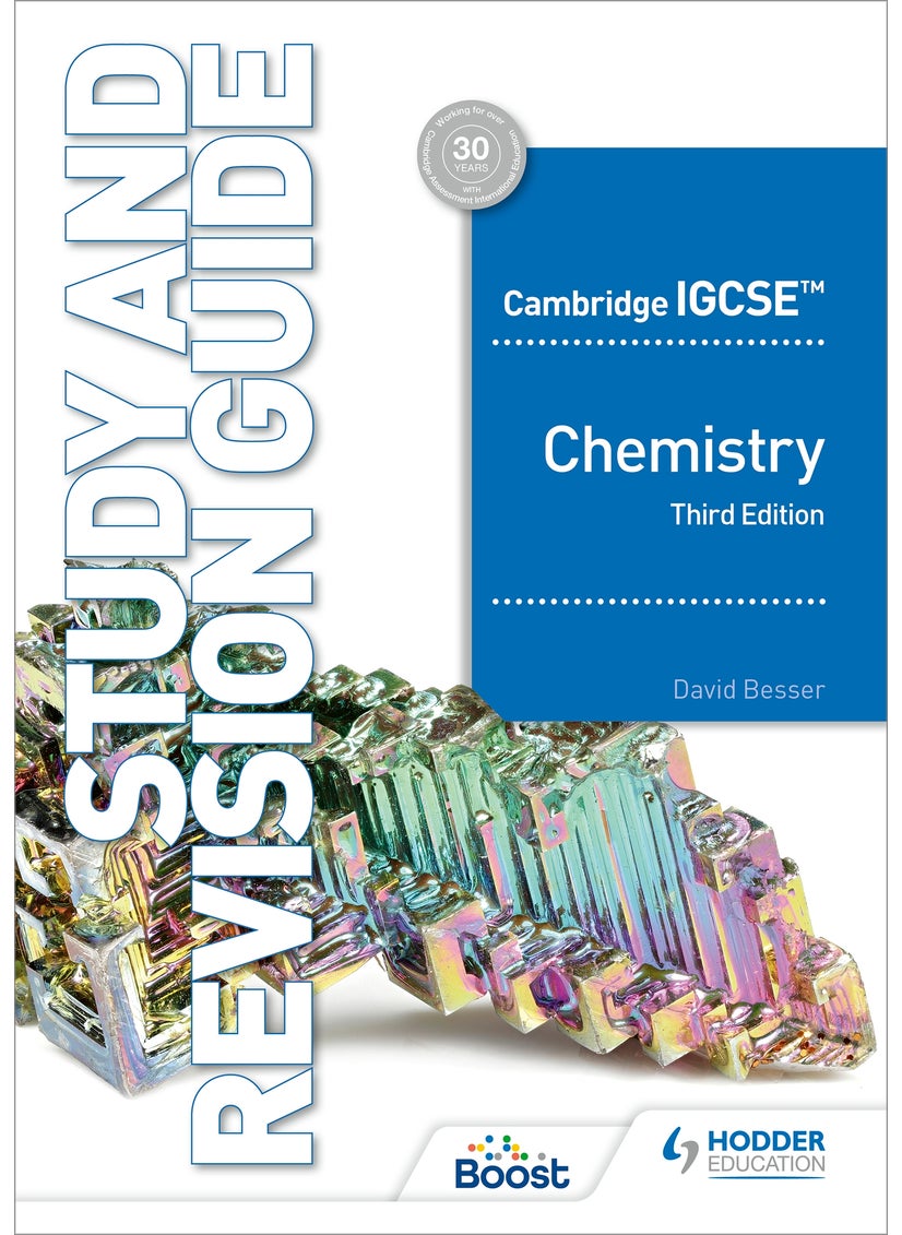 null - Cambridge IGCSE™ Chemistry Study and Revision Guide Third Edition - Image 1