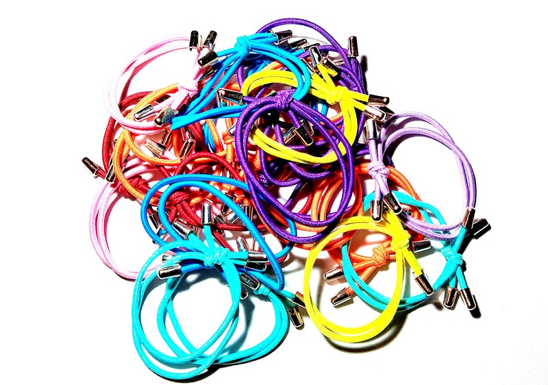 Drishti® Very Color-Full and Multi-color Hair Rubber For Girls-Women Pack of 40 - Image 1
