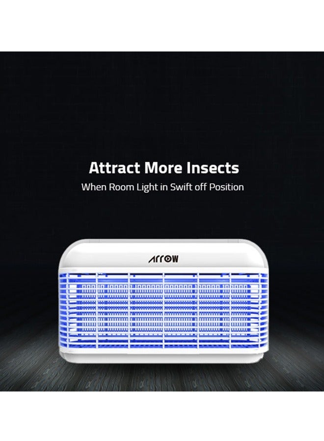 Arrow Insect Stun Device - 8 Watt - Medium - White - RO-30IKBLG - Image 3