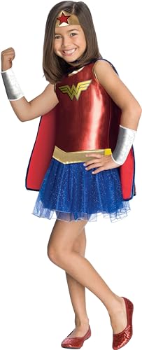 Rubies DC Comics: Wonder Woman Costume Tutu Dress for Kids, Girl's Small - Image 4
