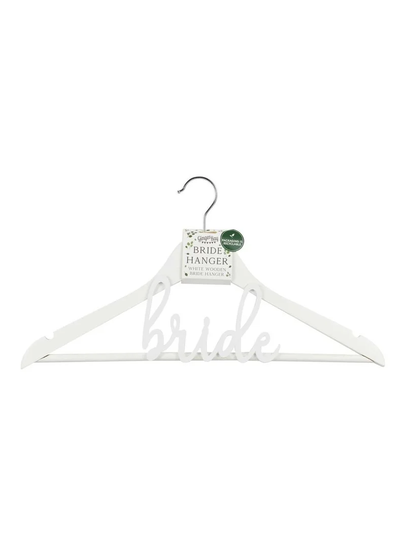 Ginger Ray Bride Wooden Hanger