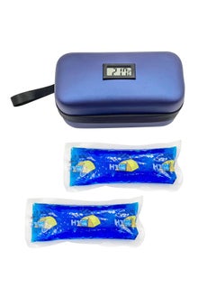Coconut Medicine & Insulin Cooler Travel Case with LCD Display & Long-lasting Cooling (2 TSA-Approved Ice Packs Included) - Fits 4-8 Pens & Other Medications  - Image 2