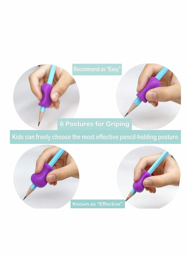 Y&D - Pencil Grips for Children, Kids Handwriting, Ergonomic Writing Training Aid Correction Silicon Gel Grip Children Preschoolers - Image 1