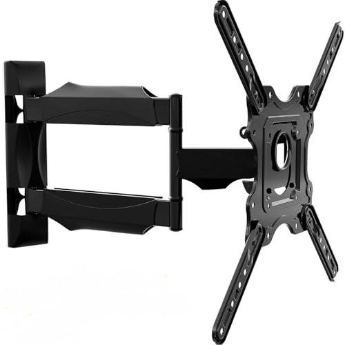 LIONS HEAD Traders Lions Head 43 INC to 55 INC Premium TV Wall Mount Full Motion with Cable MAGANTMENT and AUAL ARTICULATING ARMS Swivel TILT Rotation for LED,LCD OLED Flat Stand Weight 3.6 KG Stand - Image 1