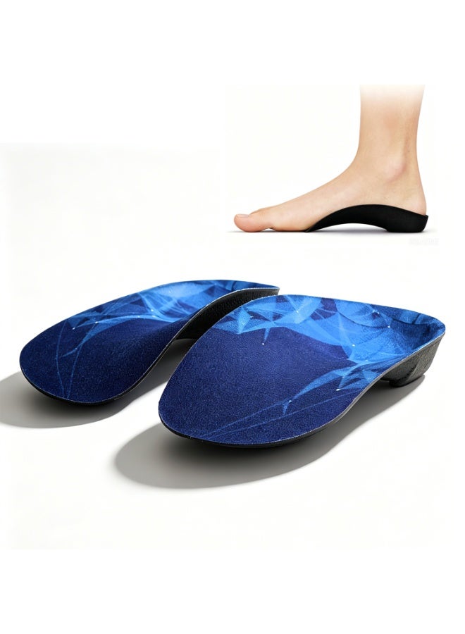 ORIGFIT 3/4 Orthotics Shoe Insoles High Arch Supports Shoe Insoles for Flat Feet - Heavy Duty Insert for Plantar Fasciitis, Heel Pain, Overpronation, Working, Walking and All Day Standing - Image 1