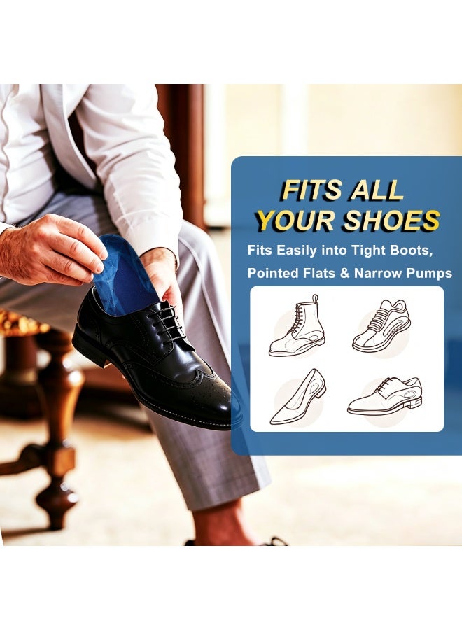 ORIGFIT 3/4 Orthotics Shoe Insoles High Arch Supports Shoe Insoles for Flat Feet - Heavy Duty Insert for Plantar Fasciitis, Heel Pain, Overpronation, Working, Walking and All Day Standing - Image 3