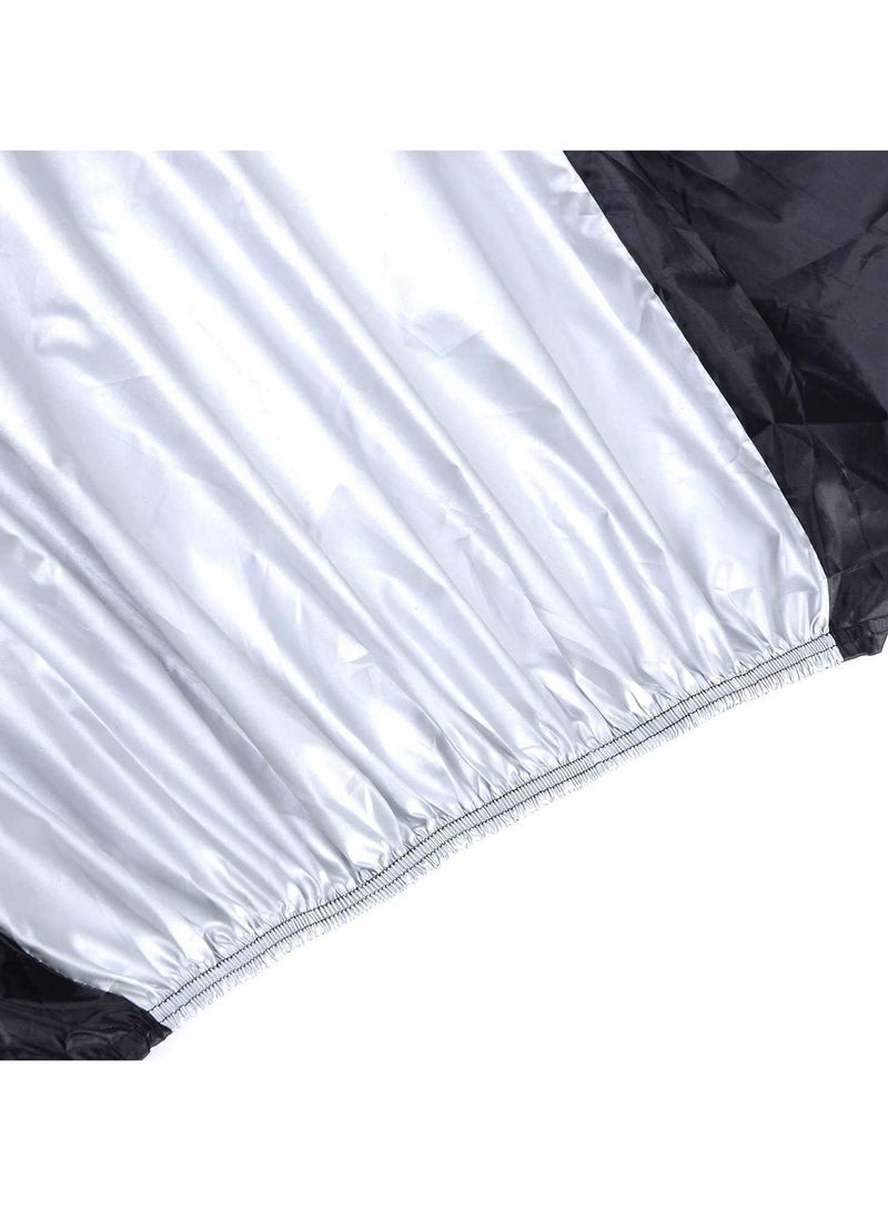Generic 2 Bike Waterproof Cover All Weather Dust Resistant UV Protection for Bicycles Mountain & Road Bikes Heavy Duty Rain Cover for Snow, Wind & Sun Secure Fit Durable Outdoor Protection  - Image 5