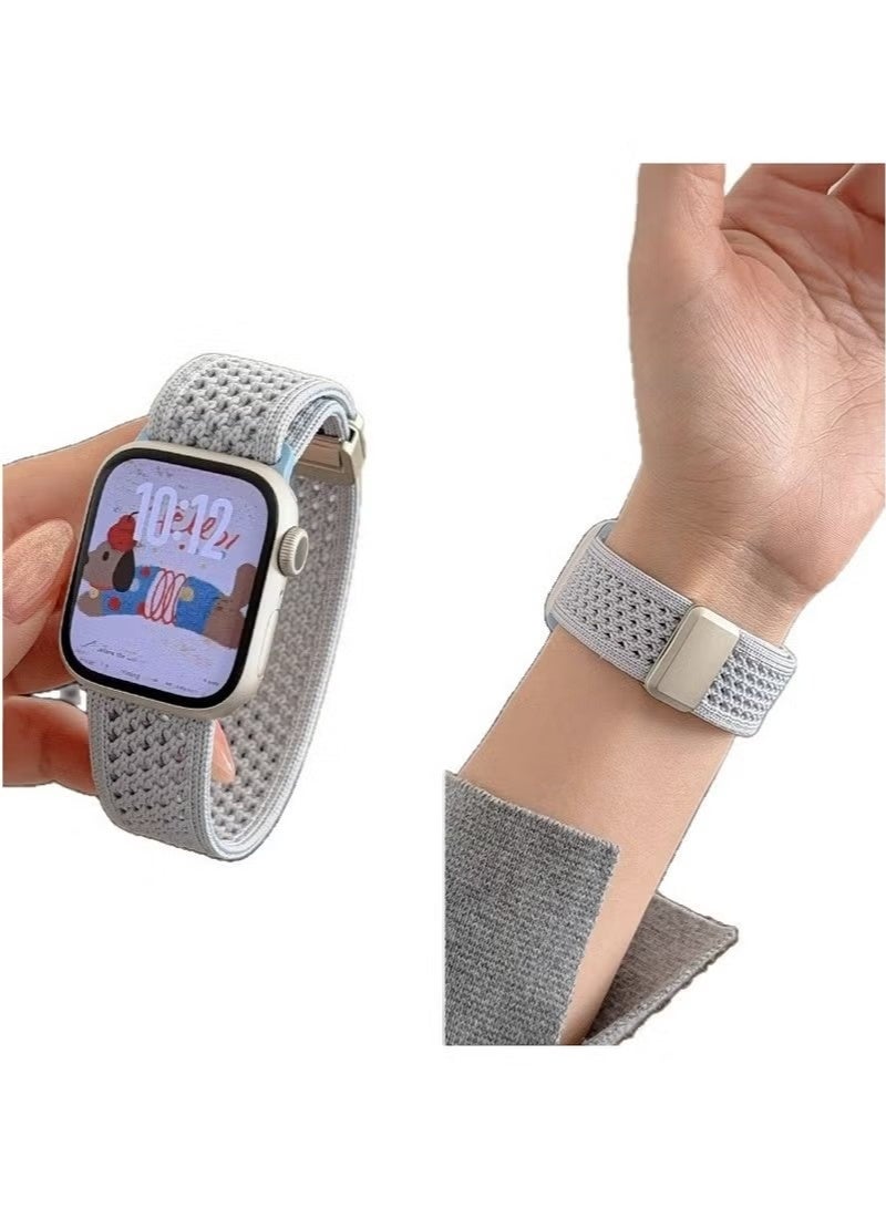 Breathable Sport Loop Compatible with Apple WatchBands42/44/45/46/49mm - Image 1