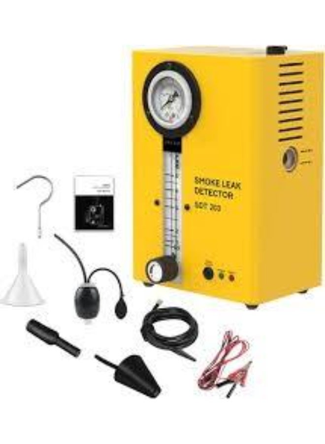 Autool SDT203 Automotive Smoke Leak Detector – EVAP & Vacuum Leak Tester with Adjustable Flow & Built-In Air Pump - Image 4