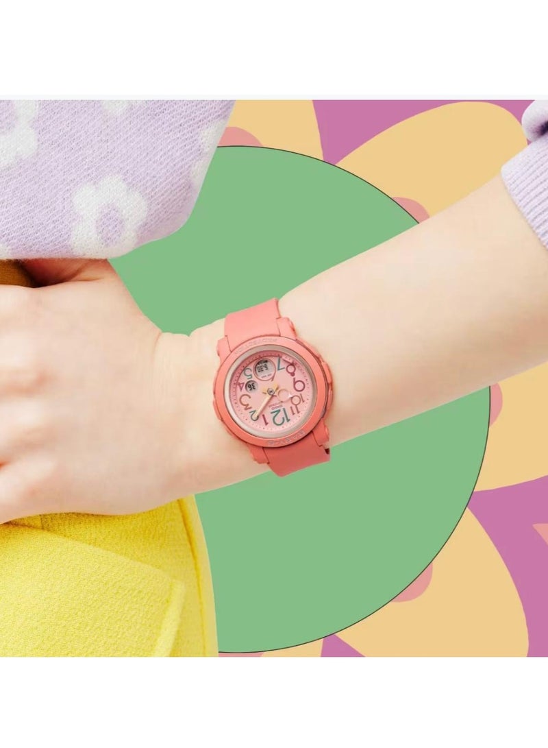 كاسيو ساعة نسائية BABY-G BGA-290PA-4ADR برتقالية - Image 3