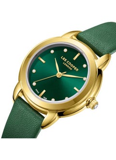 Lee Cooper Women Analog Dark Green Dial Watch - LC08025.175 