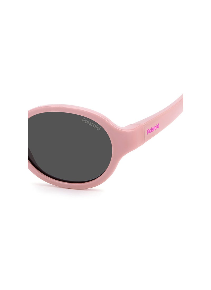 Polaroid Kids Unisex UV Protection Oval Sunglasses - Pld K004/S Pink 42 - Lens Size: 42 Mm  - Image 5