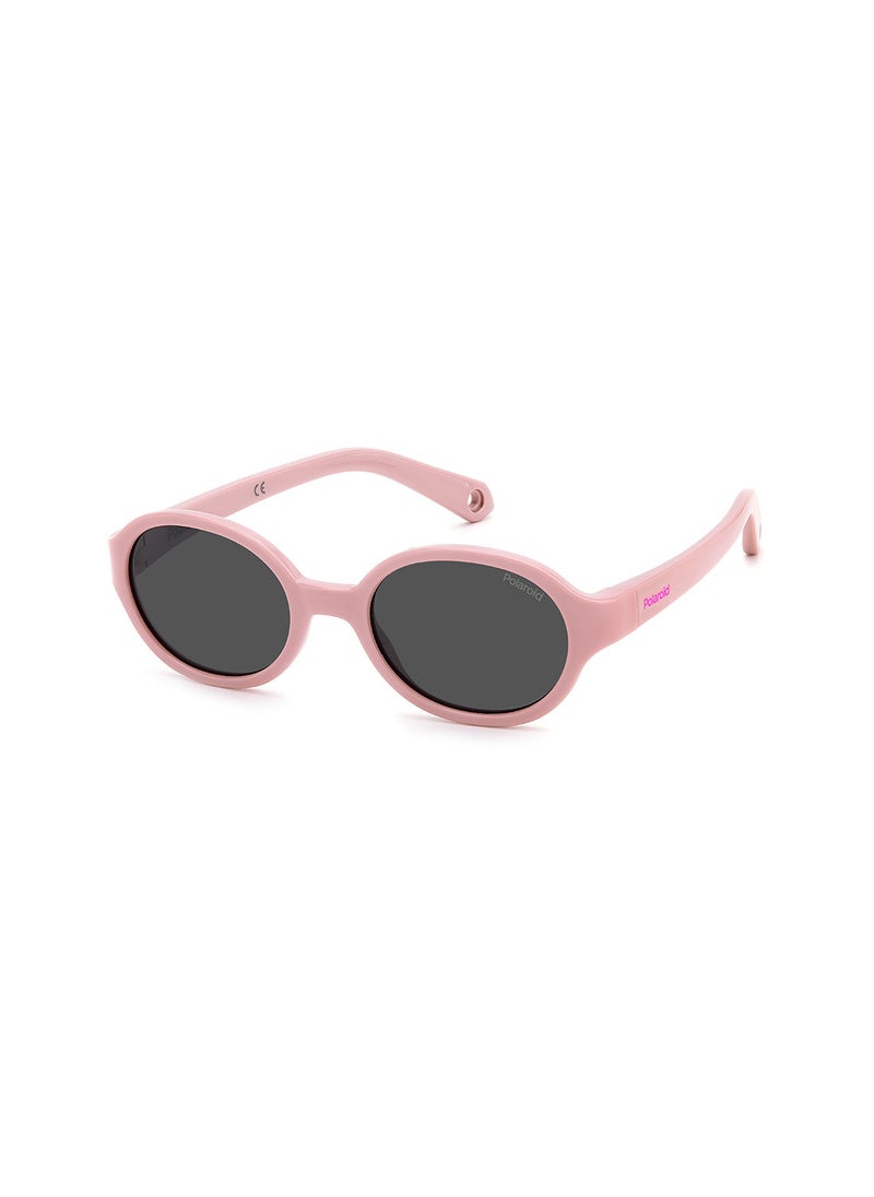 Polaroid Kids Unisex UV Protection Oval Sunglasses - Pld K004/S Pink 42 - Lens Size: 42 Mm  - Image 1
