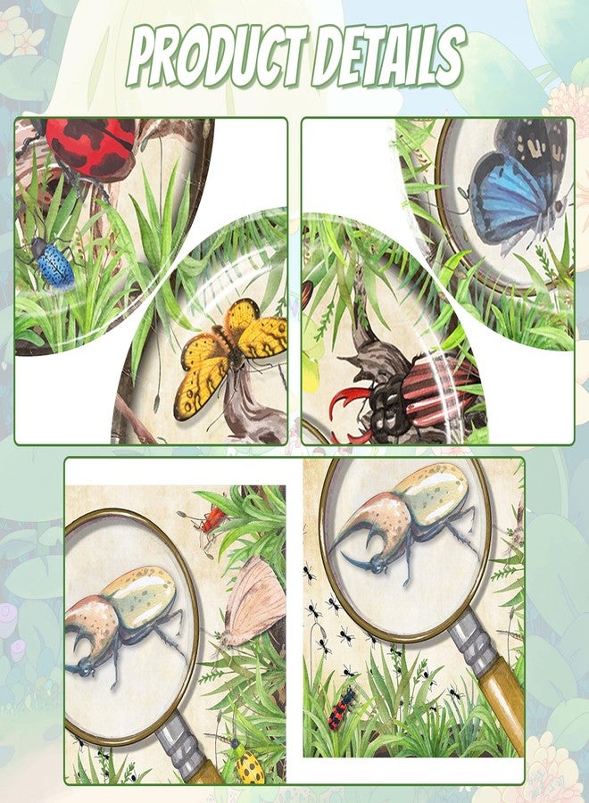 Roaring Good Time Insect Birthday Party Decorations Bugs Party Plates and Napkins Bugs Party Decorations Garden Birthday Party Decorations Caterpillar Ladybug Birthday Banner - Image 3