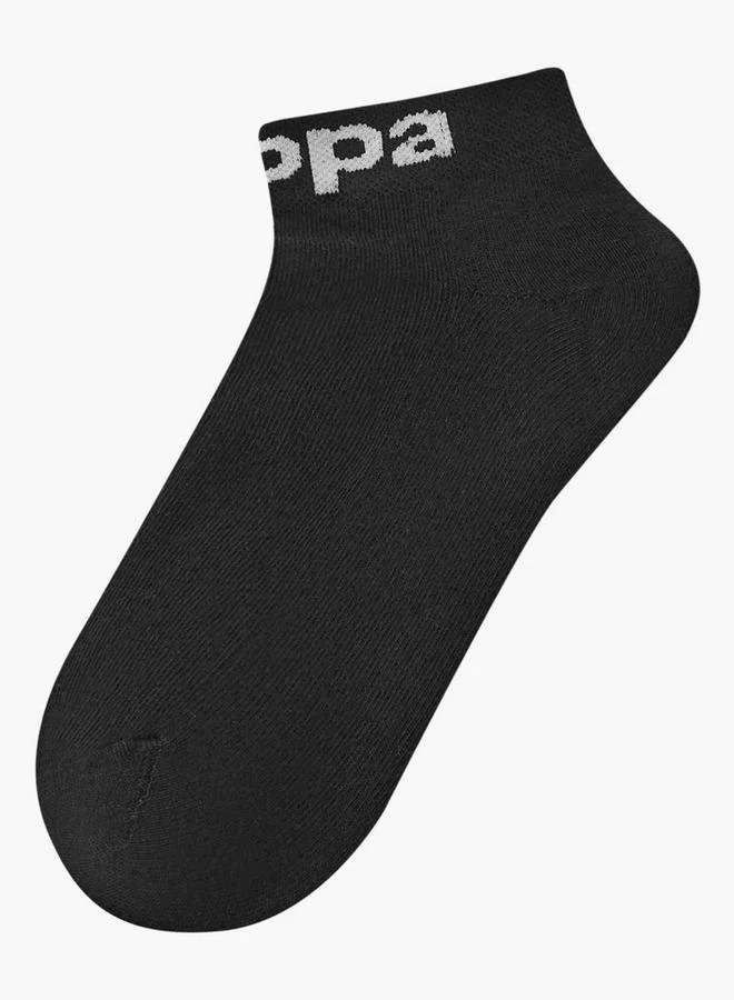 كابا Men Logo Ankle Socks - Set Of 3