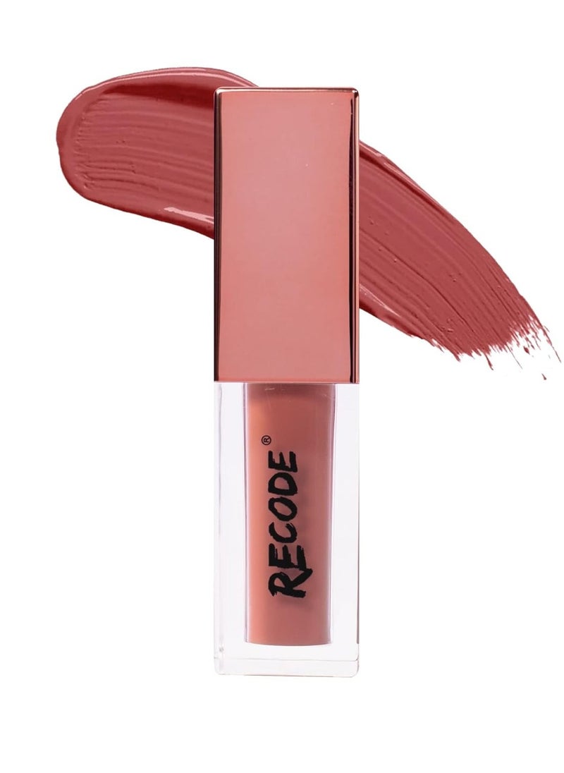 Recode Hydrating Matte Liquid Lipstick Rose Flower Extract Jojoba Oil Argan Oil Transfer Proof Hydrating Women Girls August 08 3ml 