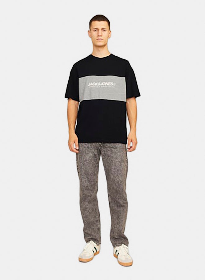 JACK & JONES Jjelegacy Blocking Tee Ss O-Neck Noos  - Image 1