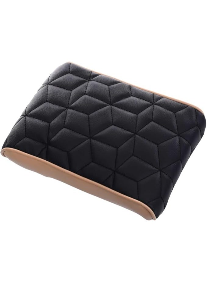 وسادة مسند ذراع وحدة التحكم المركزية مصنوعة من الميموري فوم لمعظم انواع السيارات - لون هافان - Image 2