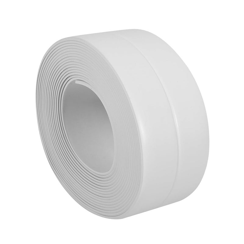 White PVC Self Adhesive Bath Wall Sink Basin Kitchen Sealing Strip 38mm X 3 2m - Image 3