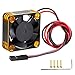 HobbyPark RC Brushless Motor Cooling Fan ESC Cooling Fan for RC Car 18 110 112 Scale 540 550 Brushless Motors BlackRed - Image 2