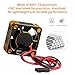 HobbyPark RC Brushless Motor Cooling Fan ESC Cooling Fan for RC Car 18 110 112 Scale 540 550 Brushless Motors BlackRed - Image 3