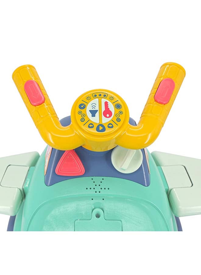 Kiddieland | Lights and Sounds Stitch Animated Plane - Image 4