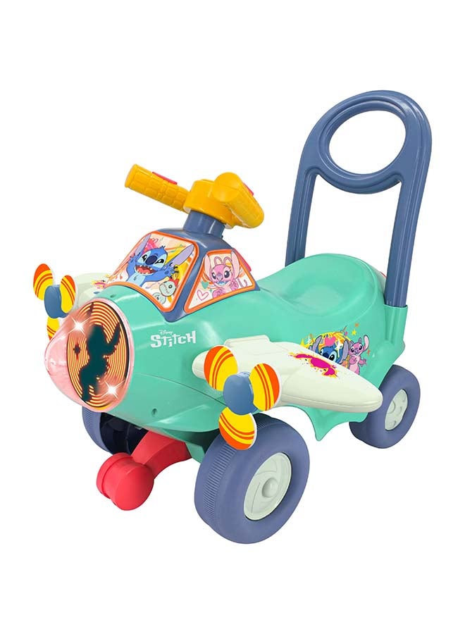 Kiddieland | Lights and Sounds Stitch Animated Plane - Image 1