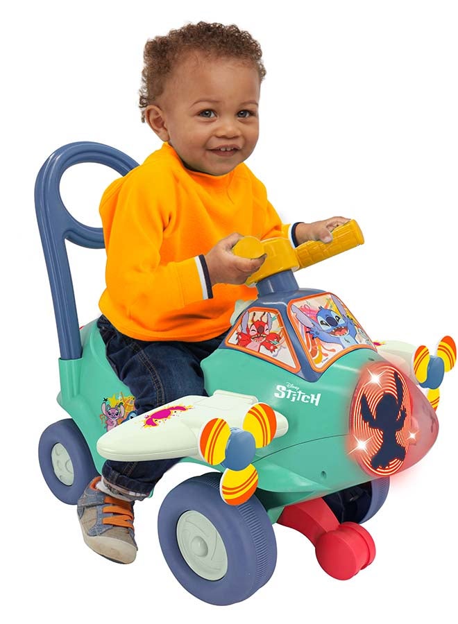 Kiddieland | Lights and Sounds Stitch Animated Plane - Image 3
