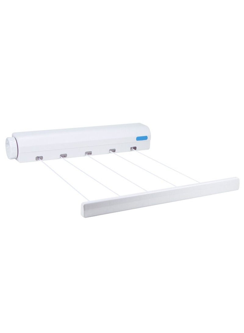 DubaiGallery Automatic Wall Hanger Retractable Clothes Line Indoor Clothe Magic Laundry Hanger Retractable Clothesline Rope Cloth Drying Rack - Image 1