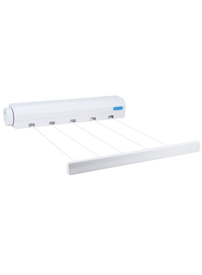 DubaiGallery Automatic Wall Hanger Retractable Clothes Line Indoor Clothe Magic Laundry Hanger Retractable Clothesline Rope Cloth Drying Rack - Image 2