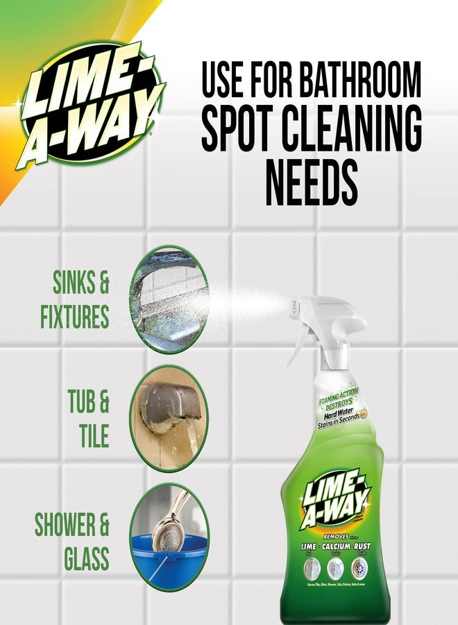 Lime-A-Way Bathroom Cleaner, 32 fl oz Bottle, Removes Lime Calcium Rust - Image 5