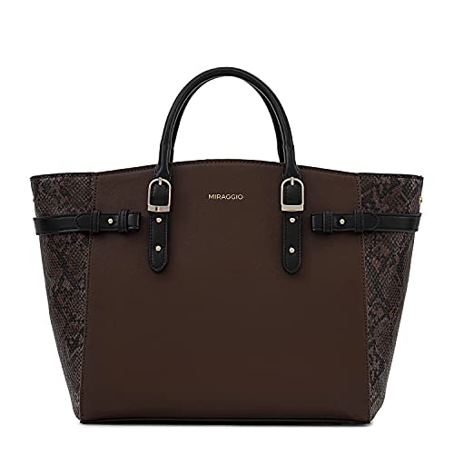 Miraggio Rosalind Tote Bag For Women With Adjustable & Detachable Strap | Fits Upto 13 Inch Laptop | Office Bag For Women Stylish - Image 1