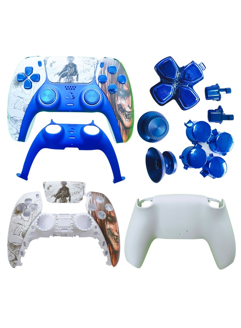 General PS5 controller replacement shell game peripheral accessories buttons allow you to easily realize the full range of controller modifications  - Image 1
