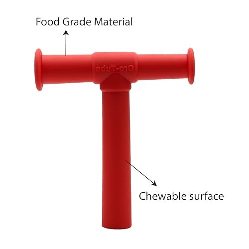 SPEECHGEARS Oro-Tube, A Chewing Tube For Speech Feeding And Sensory Integration Red(Medium Soft) - Image 4