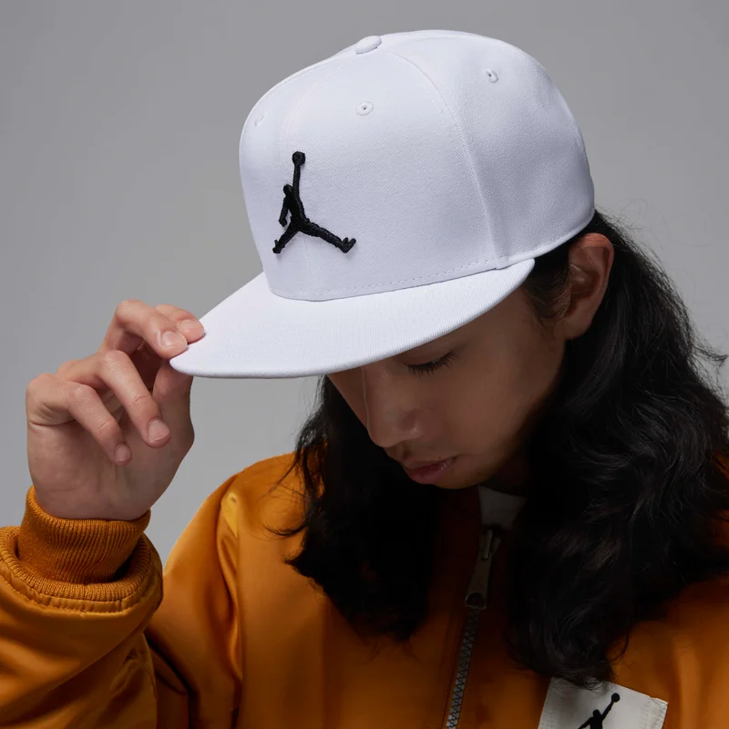 Jordan White Jumpman Pro Adjustable Cap  | Best Price UAE