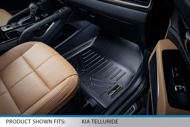 SMARTLINER Custom Floor Mats 3 Rows & Cargo Liner Set for 2020-2021 Kia Telluride - Image 3