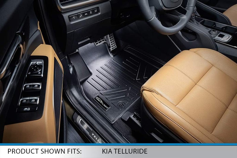 SMARTLINER Custom Floor Mats 3 Rows & Cargo Liner Set for 2020-2021 Kia Telluride - Image 2