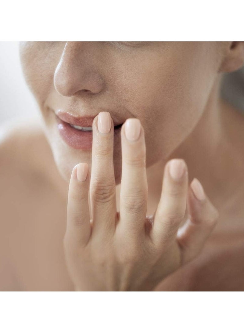 فازلين ليب ثيرابي للشفاه الوردية ٢٠ غرام | مرطب شفاه بزيت الورد واللوز | لون وردي ناعم، ترطيب عميق ولمعان طبيعي | يُعالج جفاف الشفاه ويحافظ على رطوبتها - Image 4