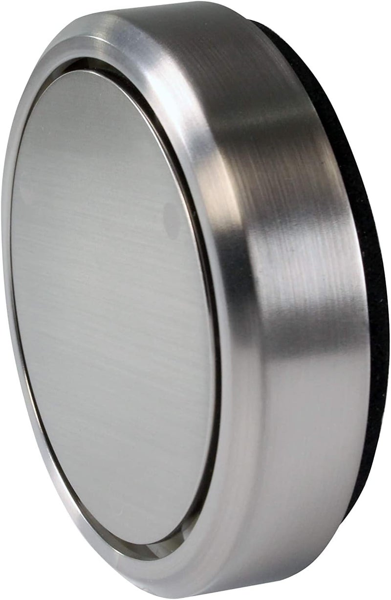 Westbrass D493CH-5-07 Patented Deep Soak Round Replacement 2-Hole Bathtub Overflow Cover for Full and Over-Filled Closure, Satin Nickel (5-Pack) - Image 3